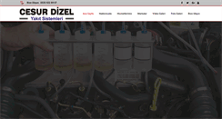Desktop Screenshot of cesurdizel.com