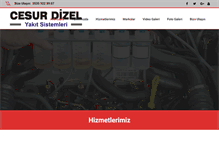 Tablet Screenshot of cesurdizel.com